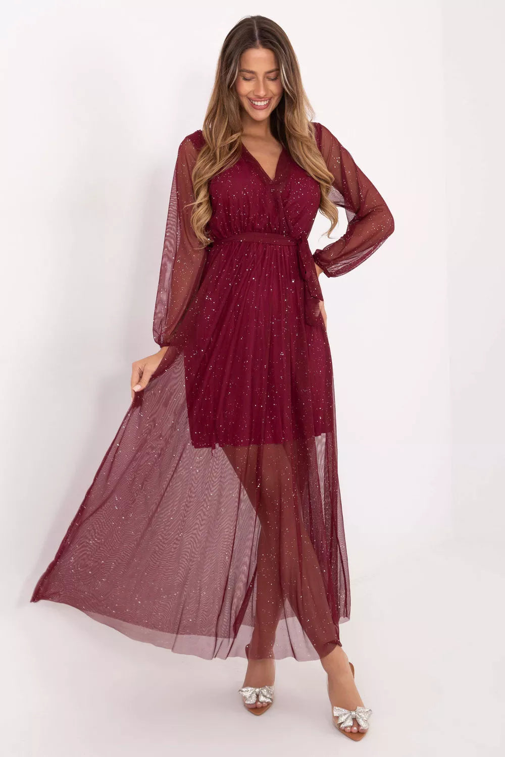 Ilga suknelė modelis 220291 Italy Moda