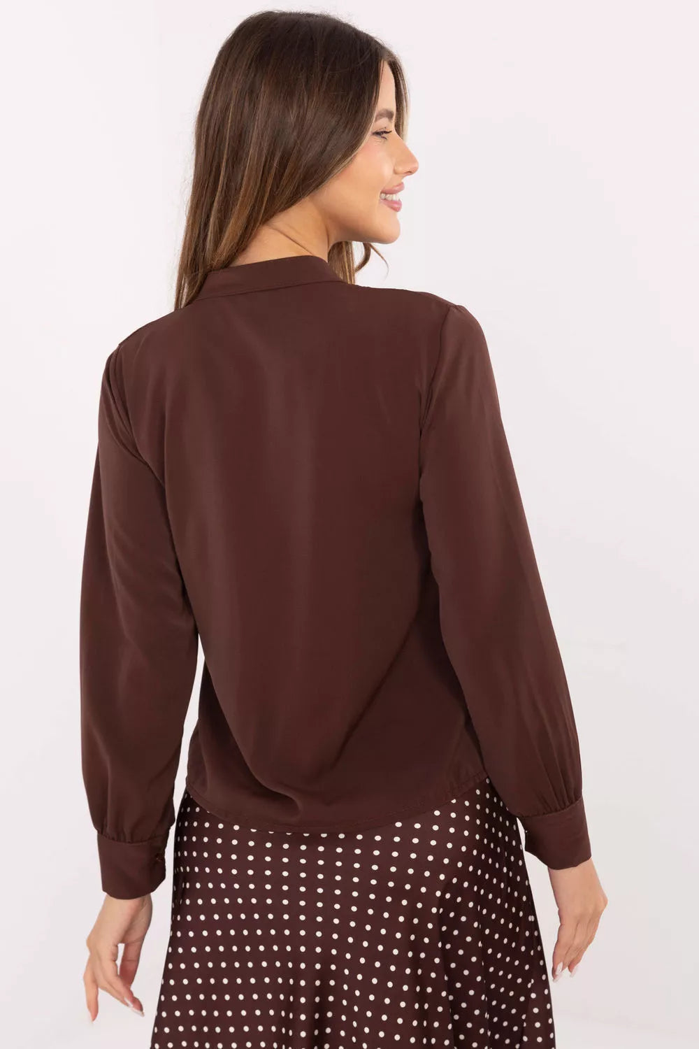 Marškiniai ilgomis rankovėmis modelis 220331 Italy Moda