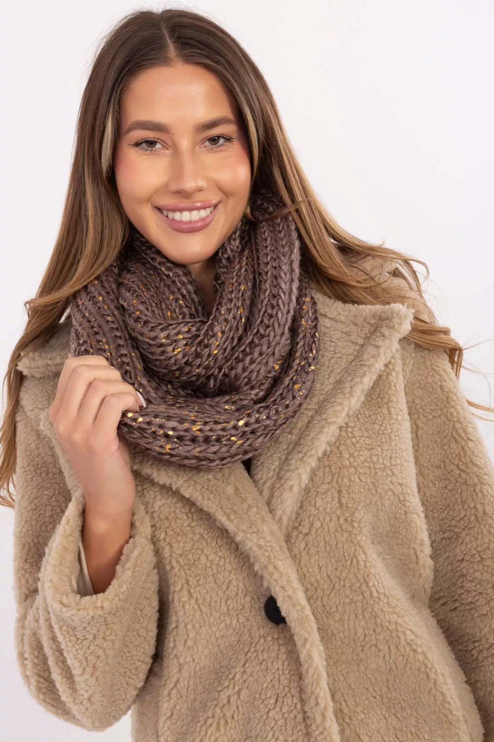 Begalybės šalikas modelis 220373 AT