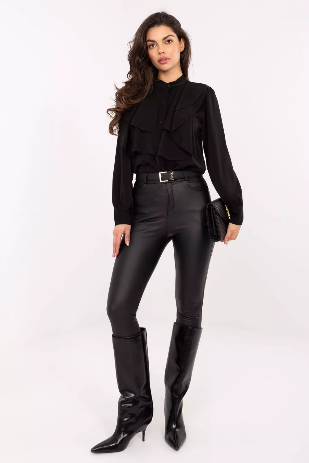 Marškiniai ilgomis rankovėmis modelis 220445 Rue Paris