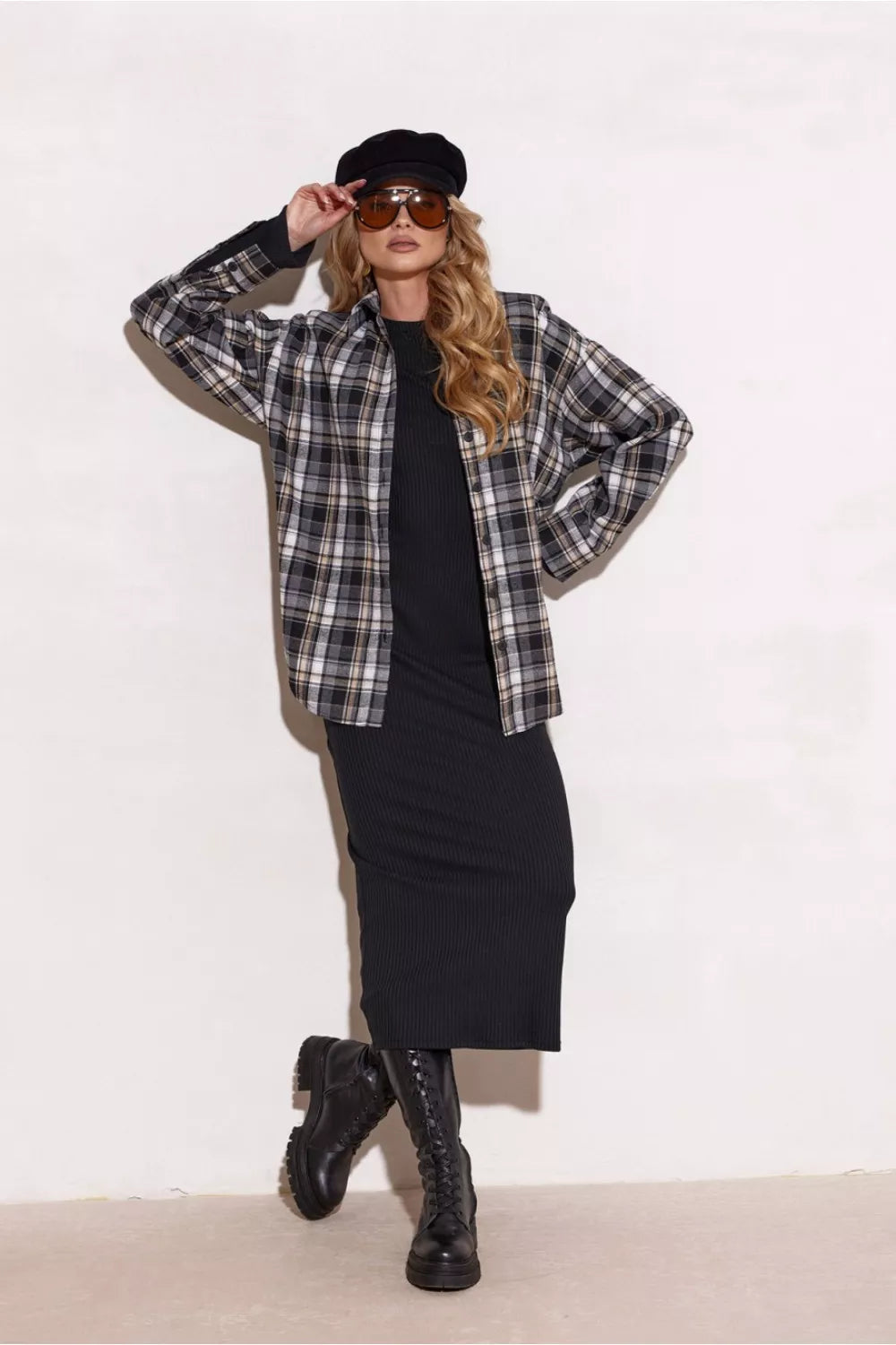 Marškiniai ilgomis rankovėmis, modelis 220467, Roco Fashion