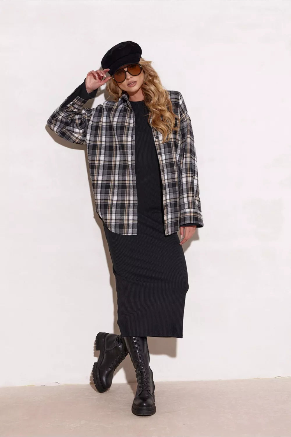 Marškiniai ilgomis rankovėmis, modelis 220467, Roco Fashion