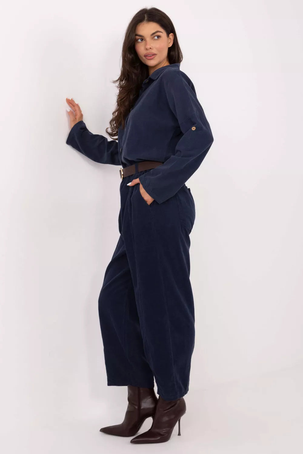 Moteriškos kelnės modelis 220818 Italy Moda