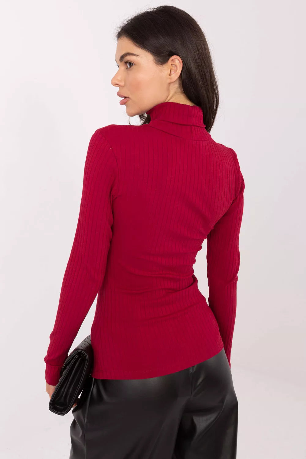 Megztinis su aukšta apykakle modelis 220869 Rue Paris