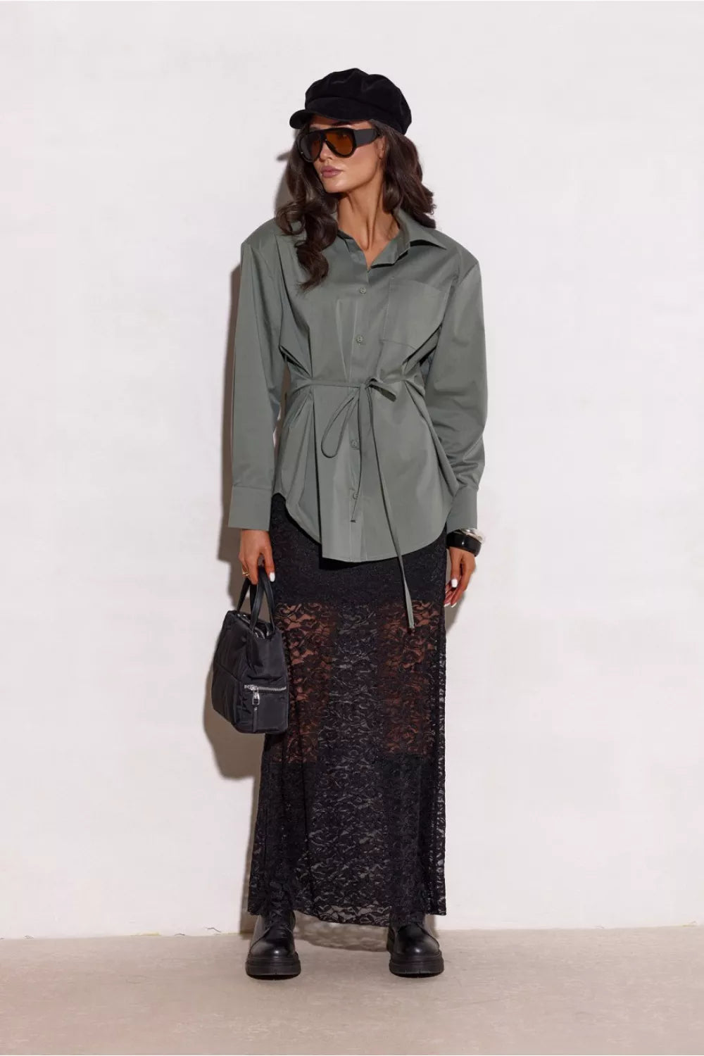 Marškiniai ilgomis rankovėmis, modelis 220906, Roco Fashion