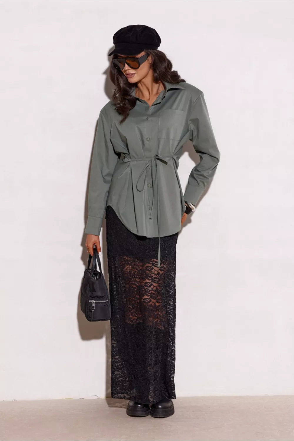 Marškiniai ilgomis rankovėmis, modelis 220906, Roco Fashion