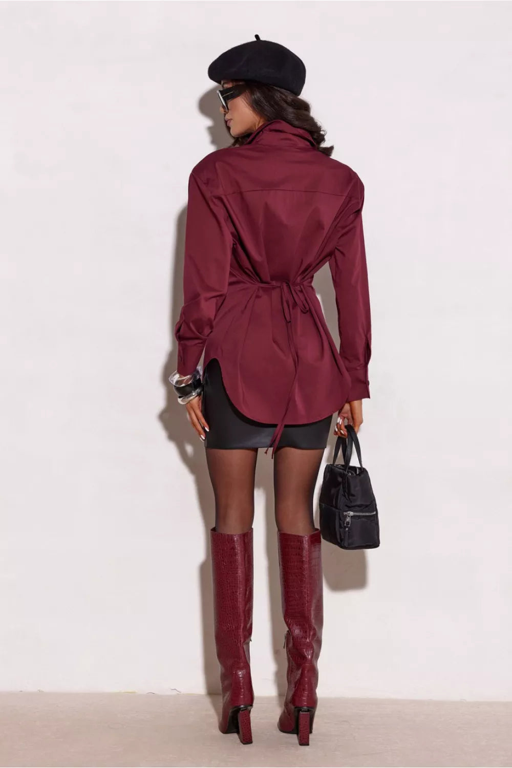 Marškiniai ilgomis rankovėmis modelis 220911 Roco Fashion