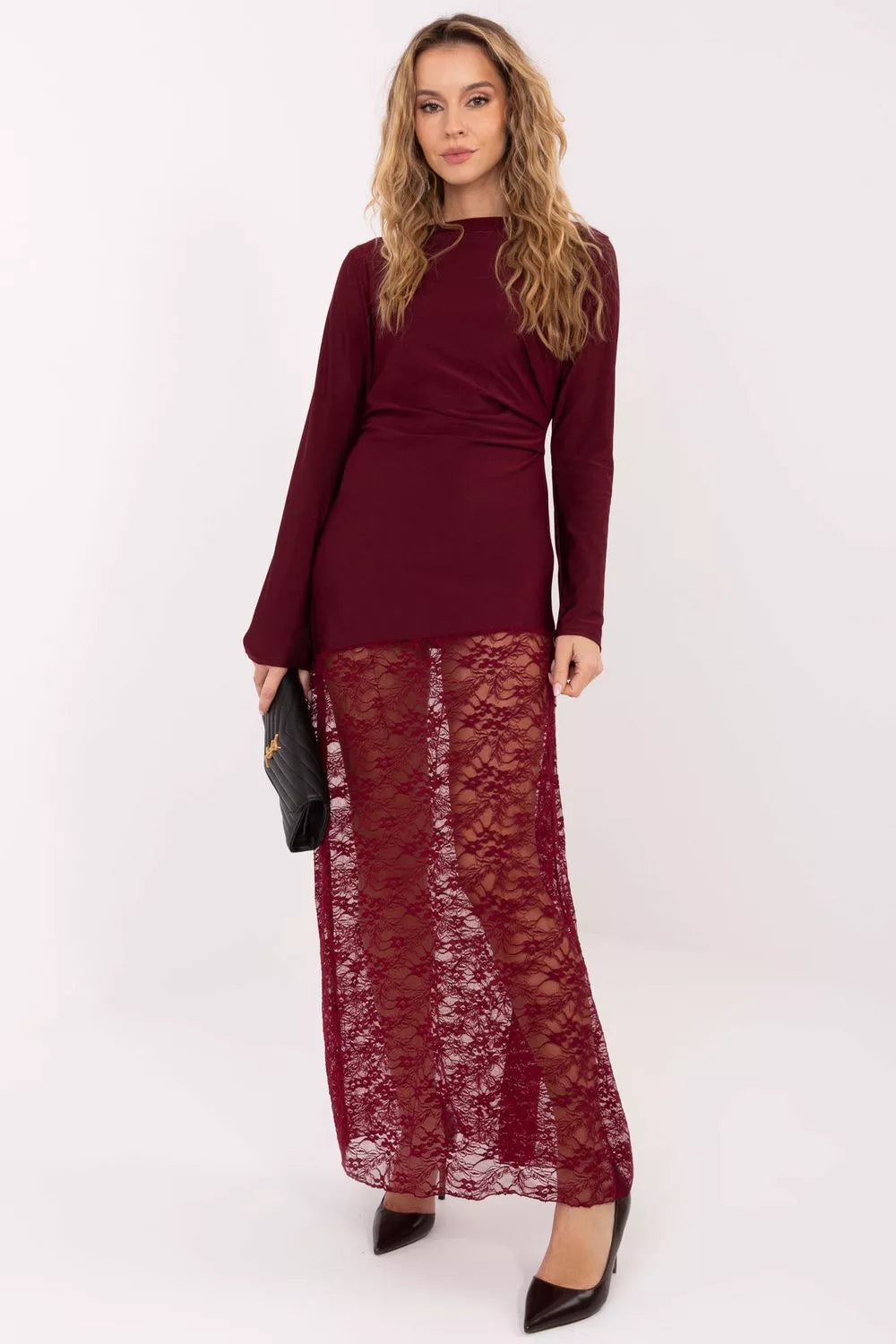 Ilga suknelė modelis 221058 Italy Moda