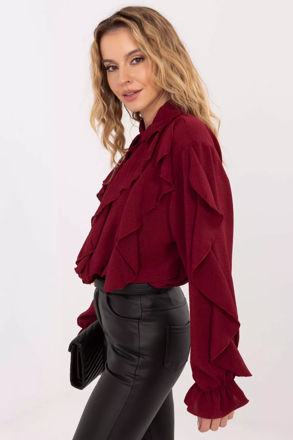 Marškiniai ilgomis rankovėmis modelis 221059 Italy Moda