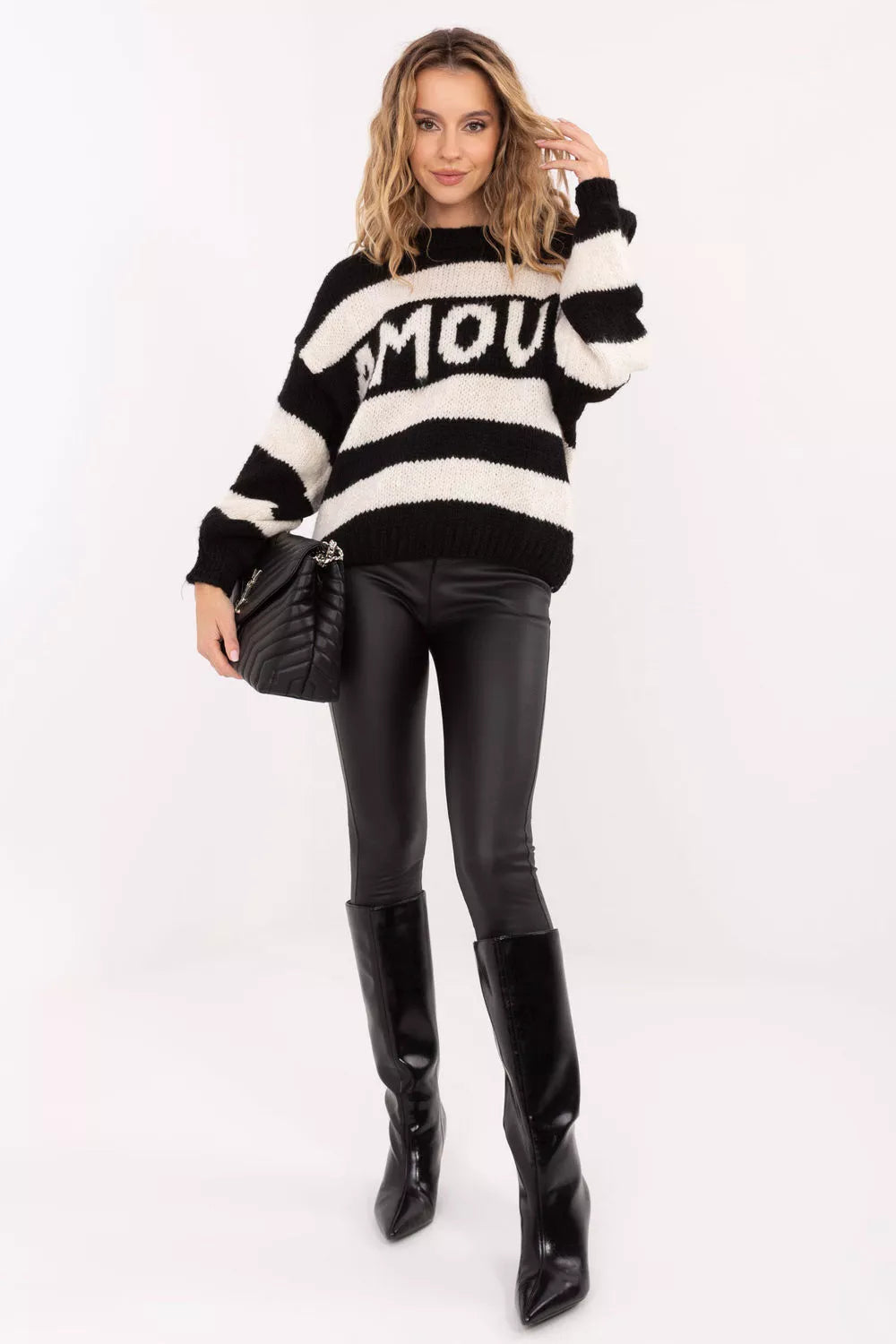 Megztinis modelis 221066 Italy Moda