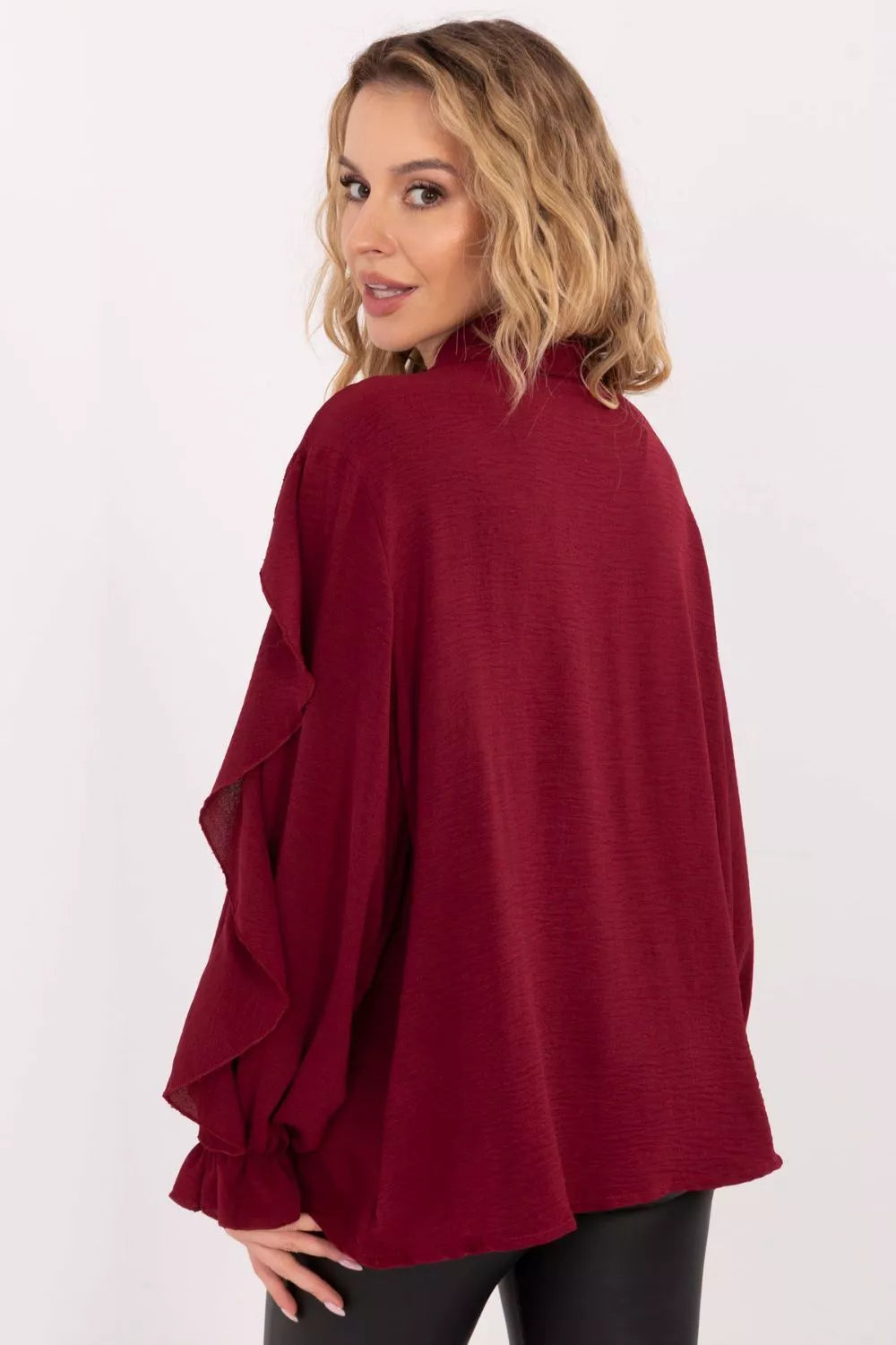 Marškiniai ilgomis rankovėmis modelis 221059 Italy Moda
