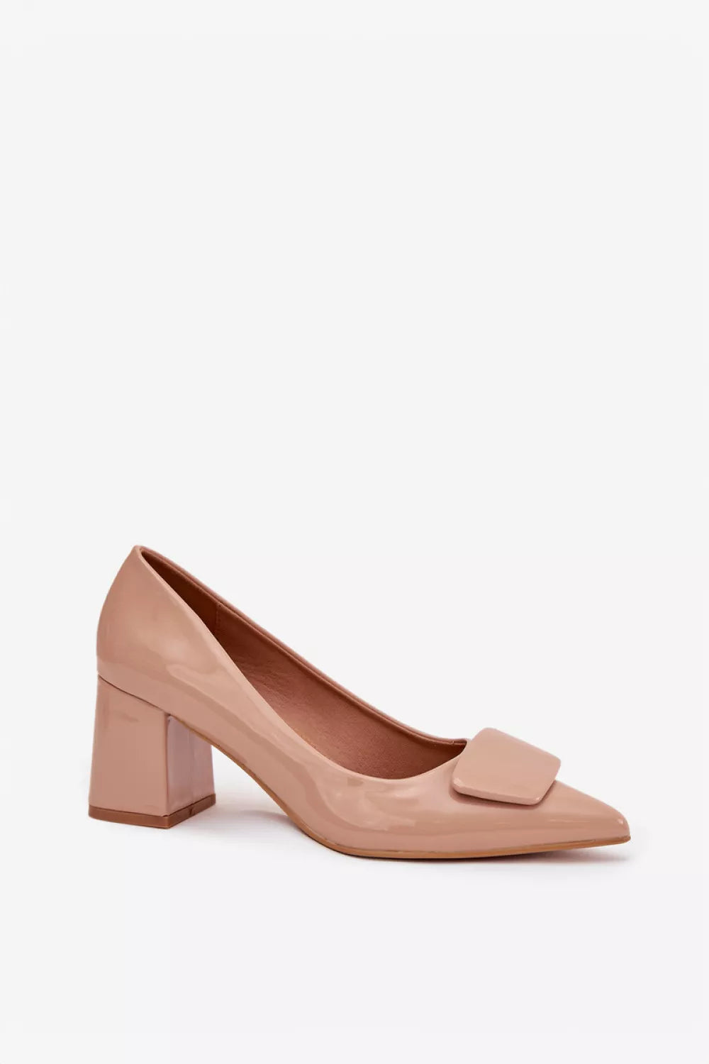 Modelio 221173 bateliai su blokinėmis pakulnėmis Step in style