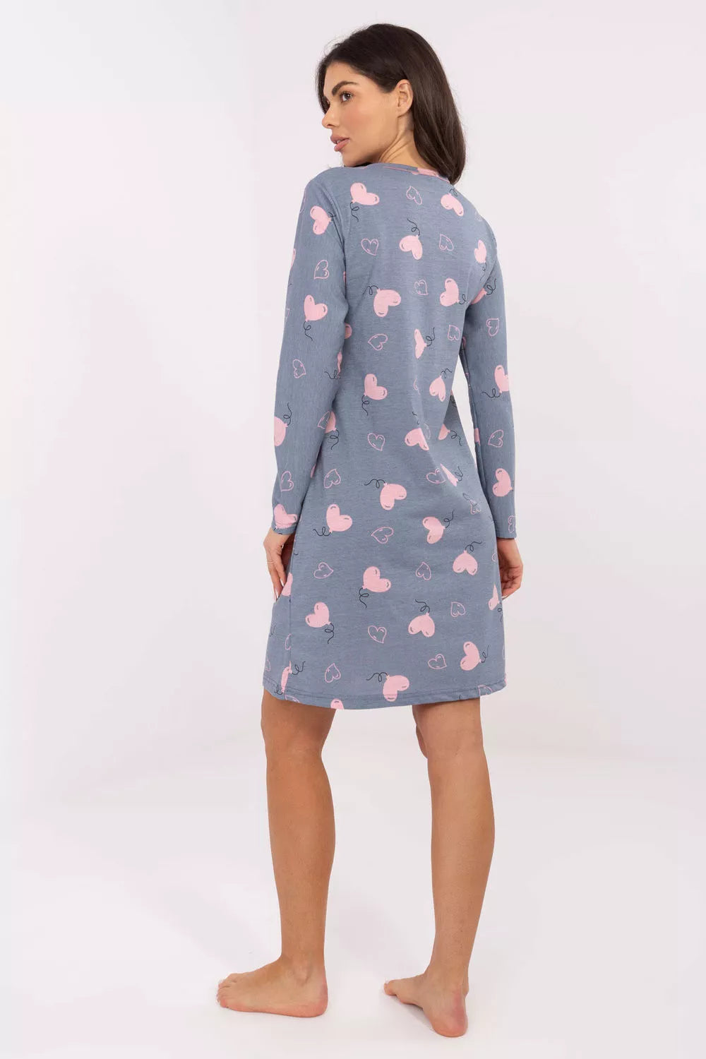 Marškiniai miegui modelis 221208 Forever Pink
