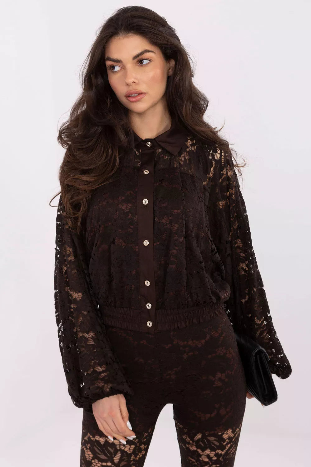Marškiniai ilgomis rankovėmis modelis 221294 Italy Moda