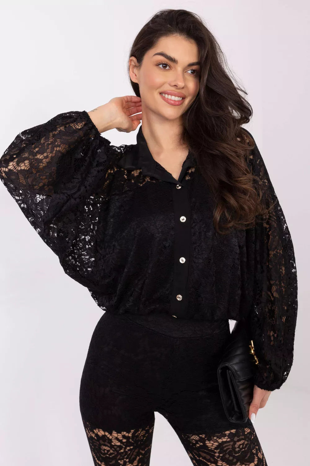 Marškiniai ilgomis rankovėmis, modelis 221295, Italy Moda