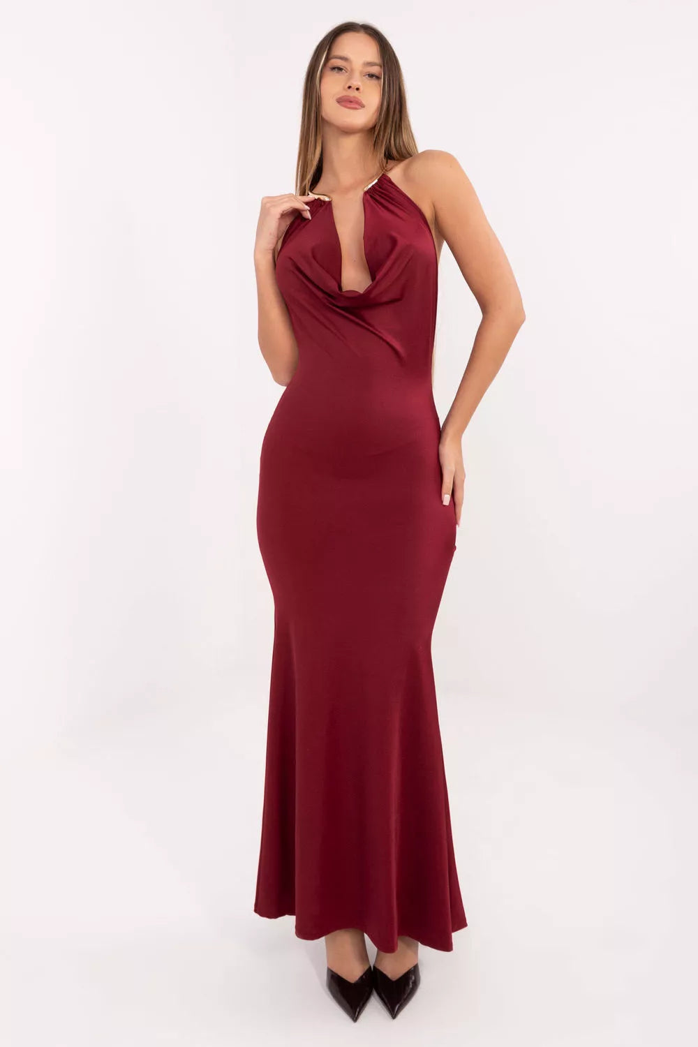 Ilga suknelė modelis 221322 Italy Moda