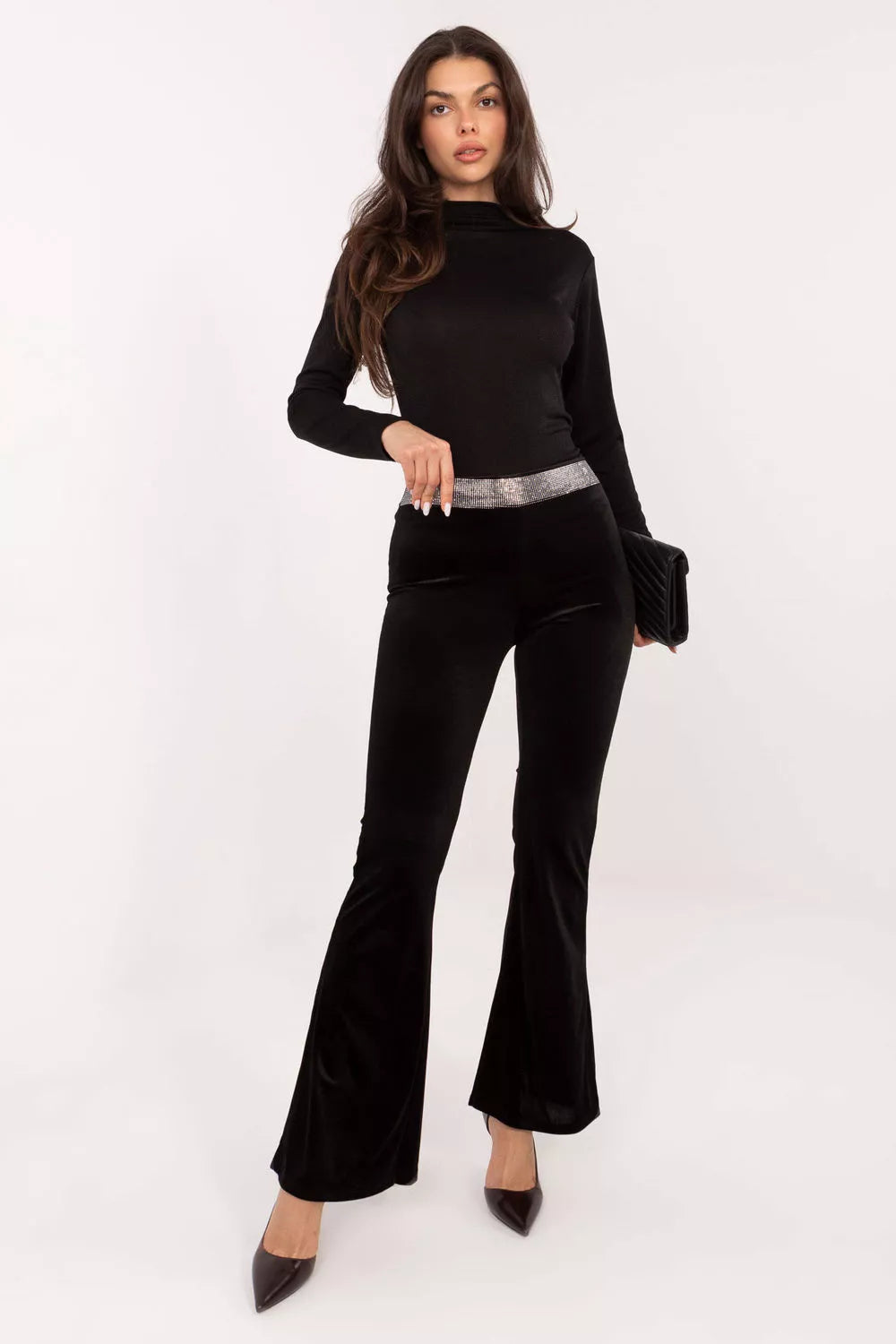 Moteriškos kelnės modelis 221556 Italy Moda