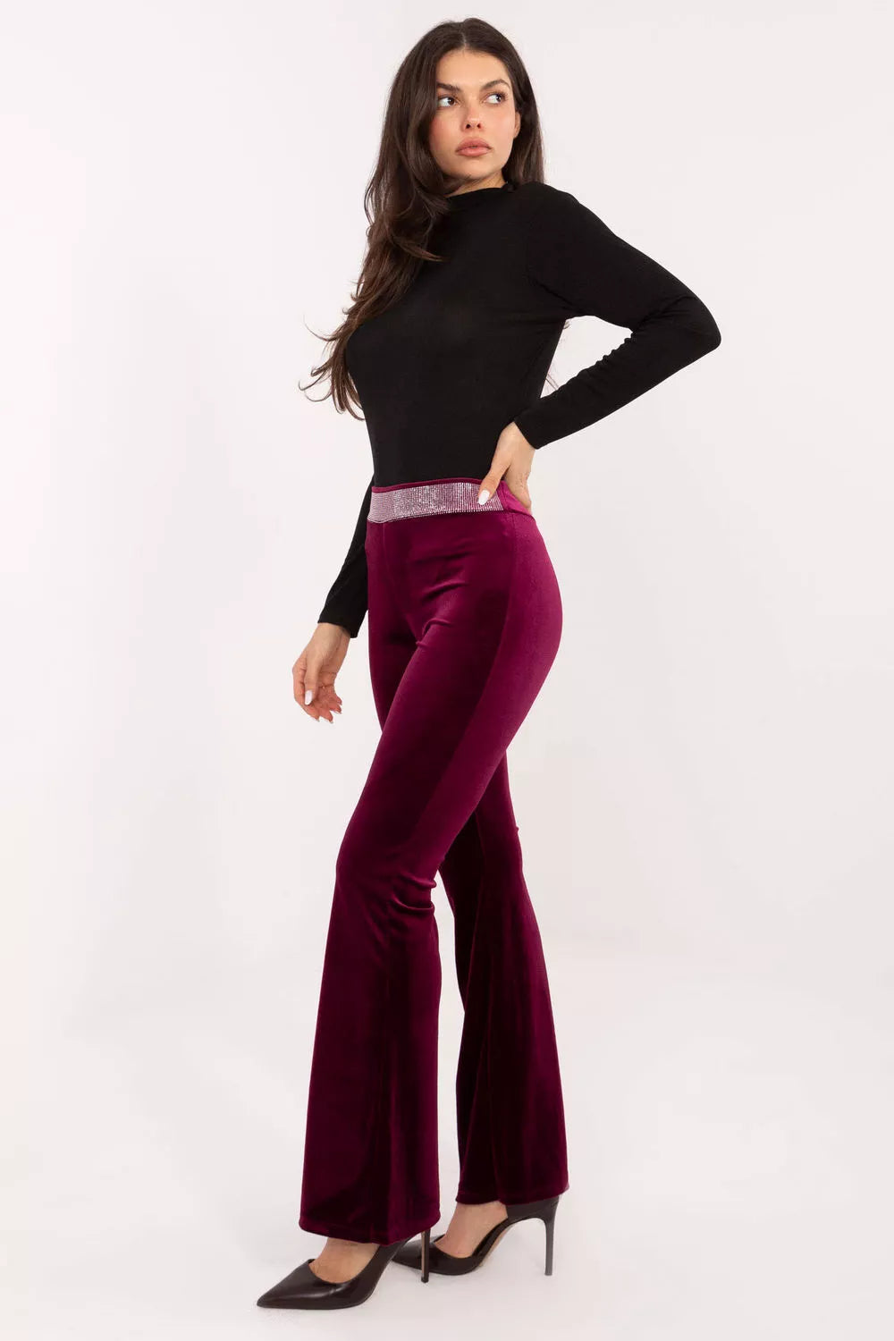 Moteriškos kelnės modelis 221557 Italy Moda