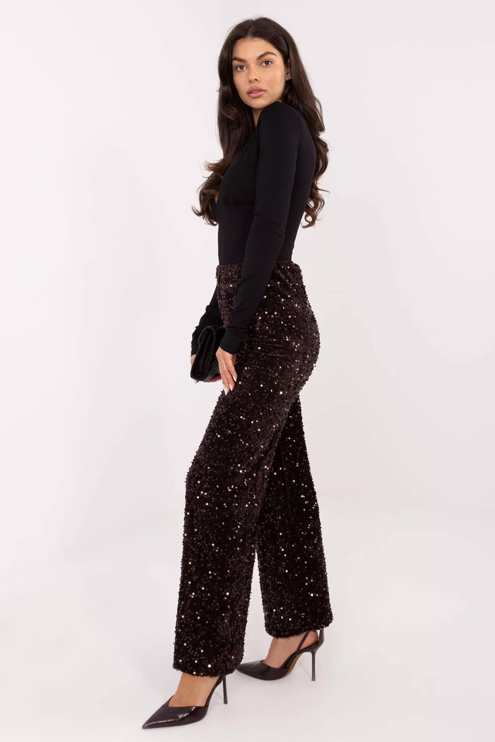 Moteriškos kelnės modelis 221570 Italy Moda