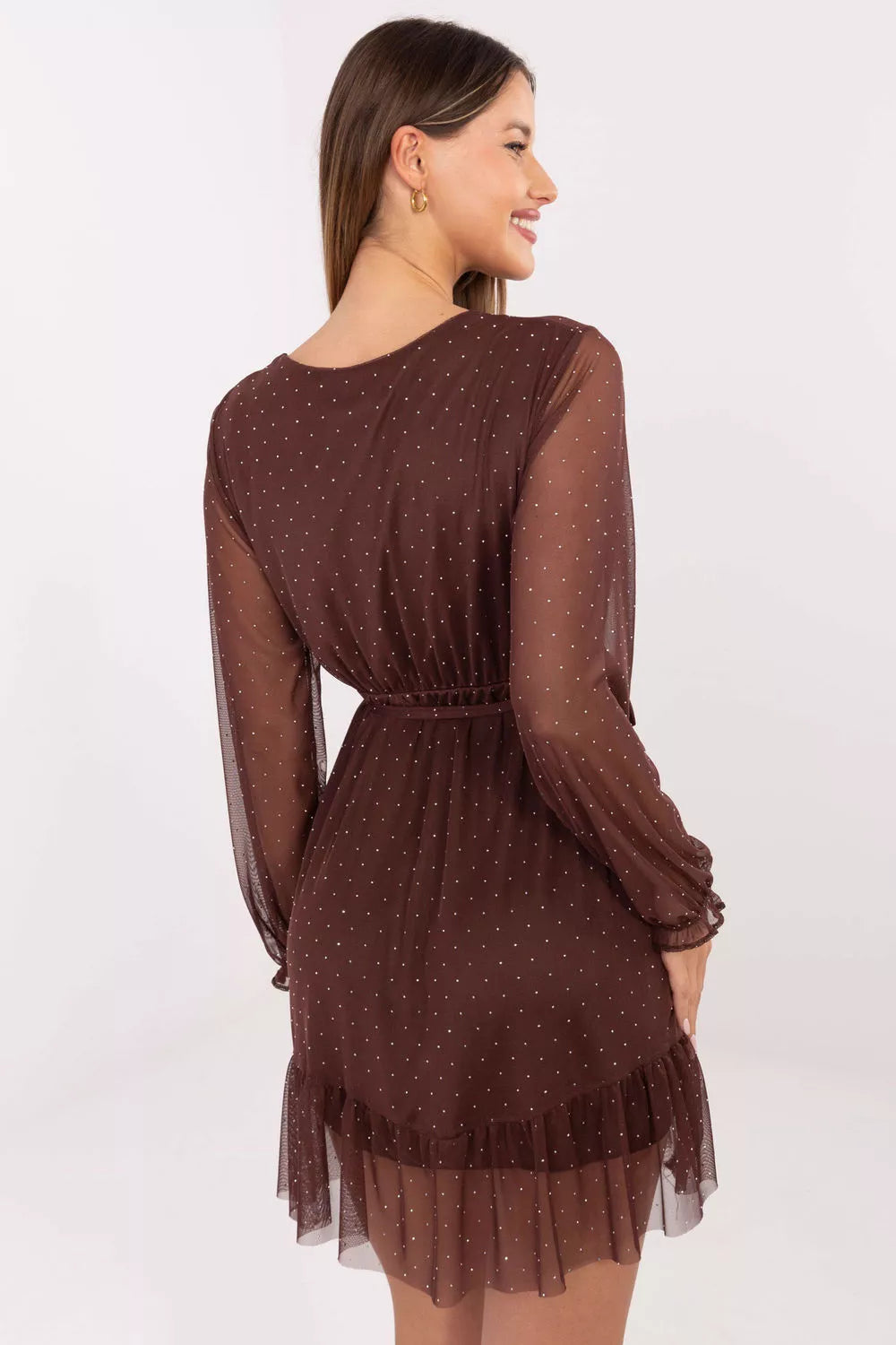Trumpa suknelė modelis 221587 Italy Moda