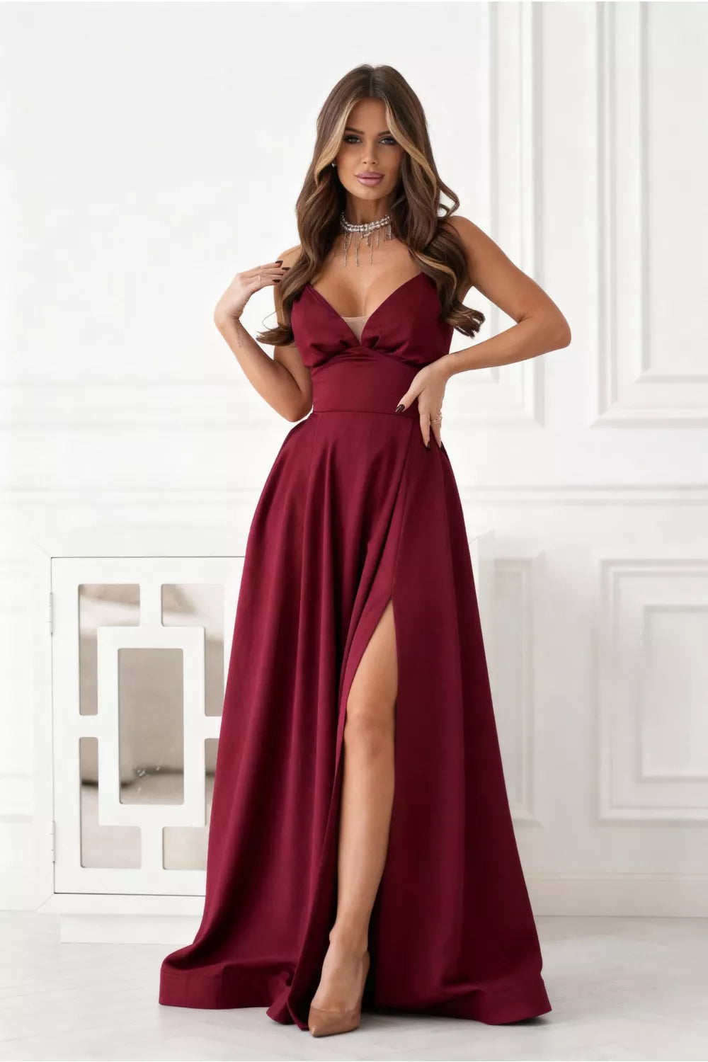 Ilga suknelė modelis 221608 Bicotone