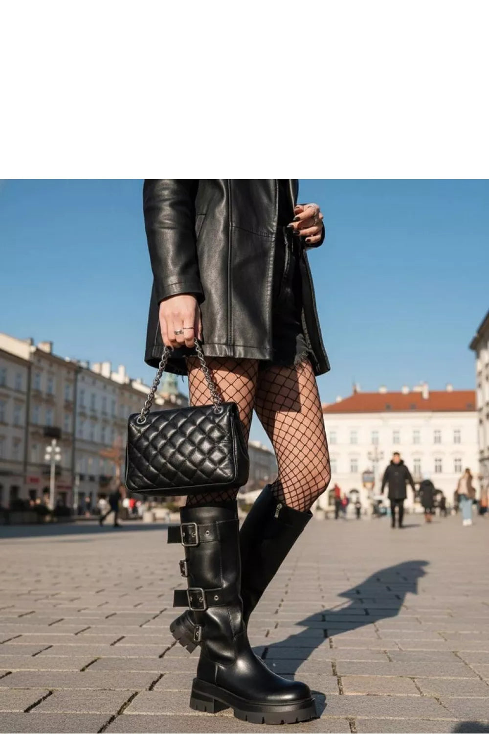 Aukštakulniai batai iki šlaunų modelis 221669 Solea
