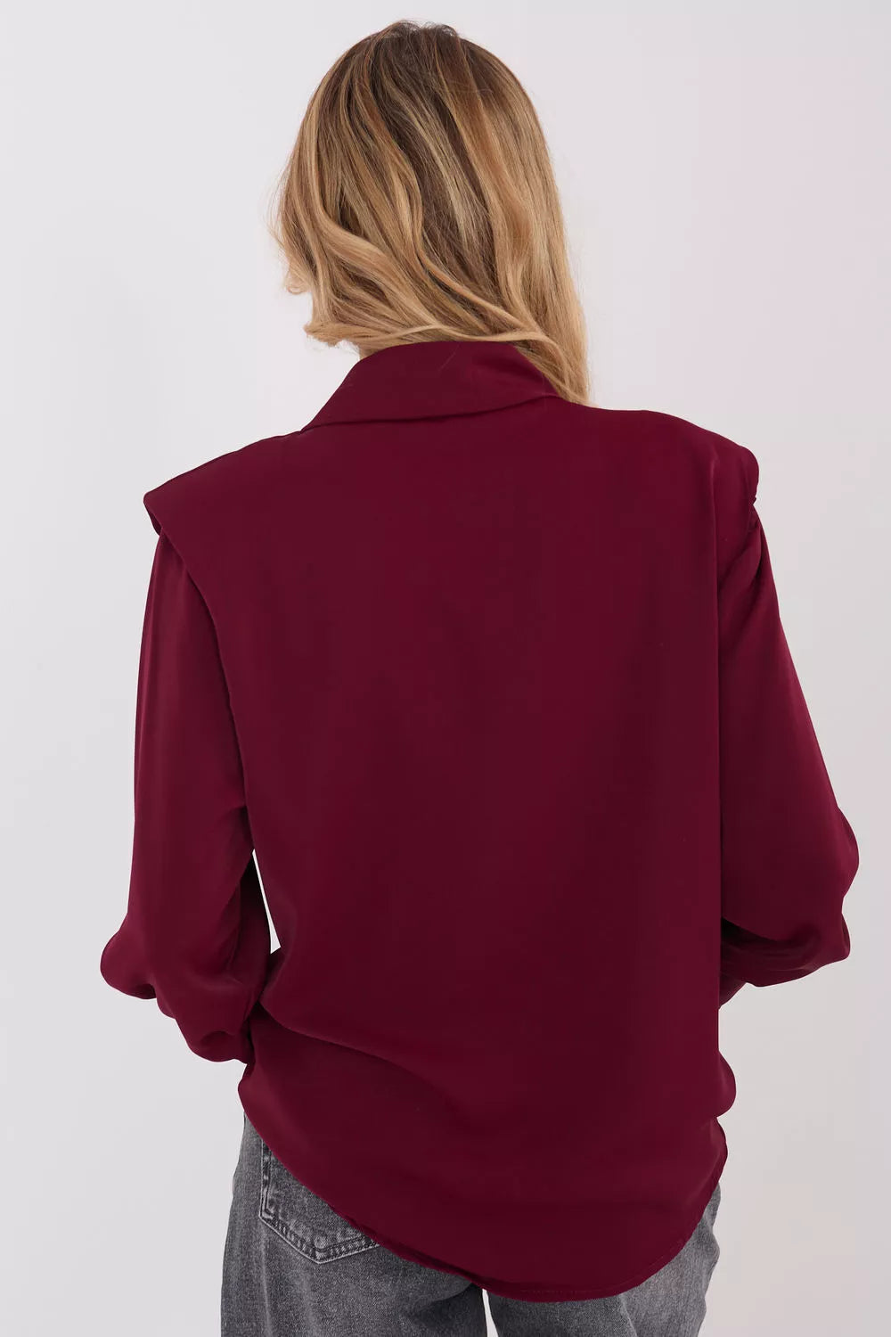Ilga rankovė marškiniai modelis 221755 Italy Moda