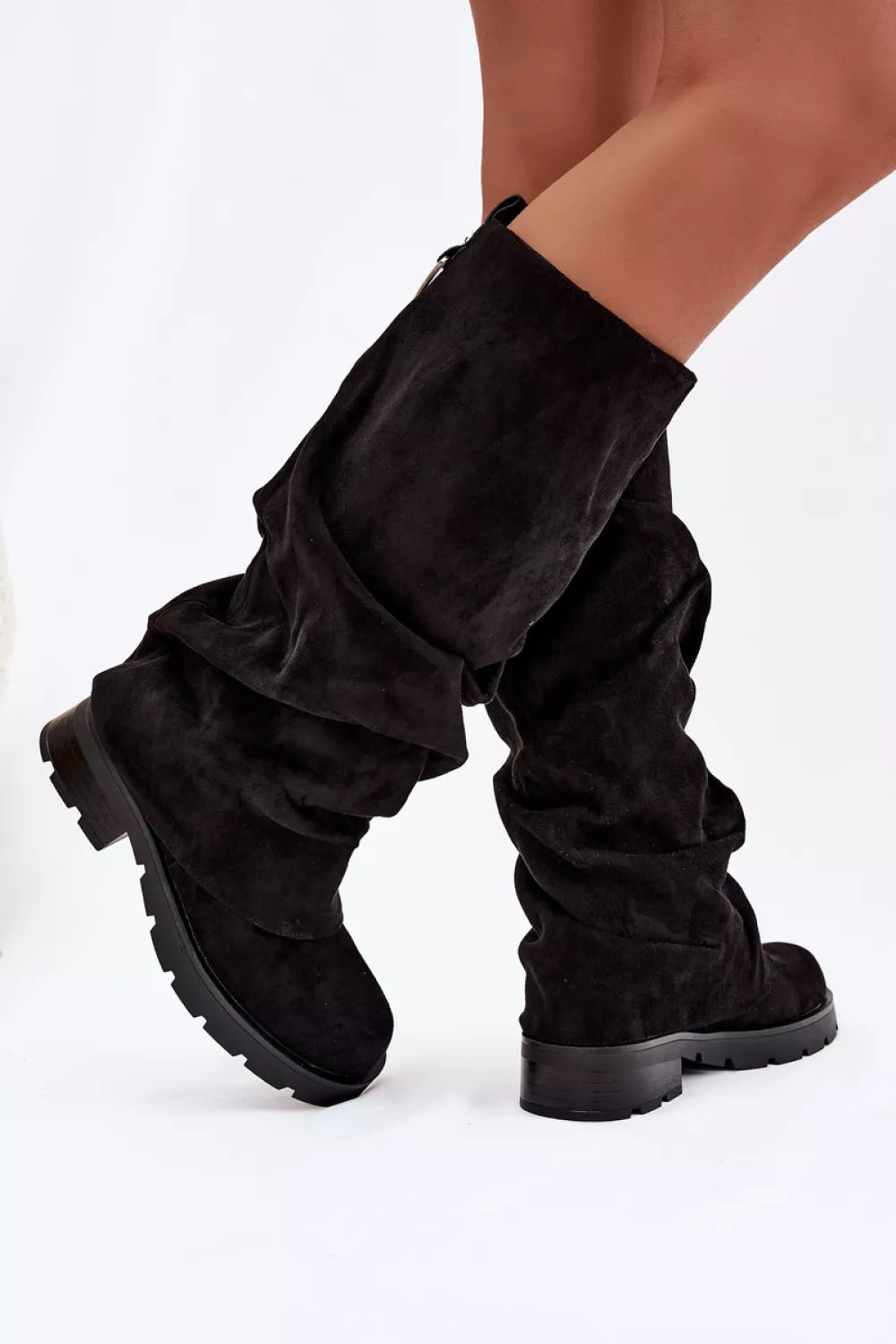 Aukštakulniai batai su auliuku modelis 221904 Step in style