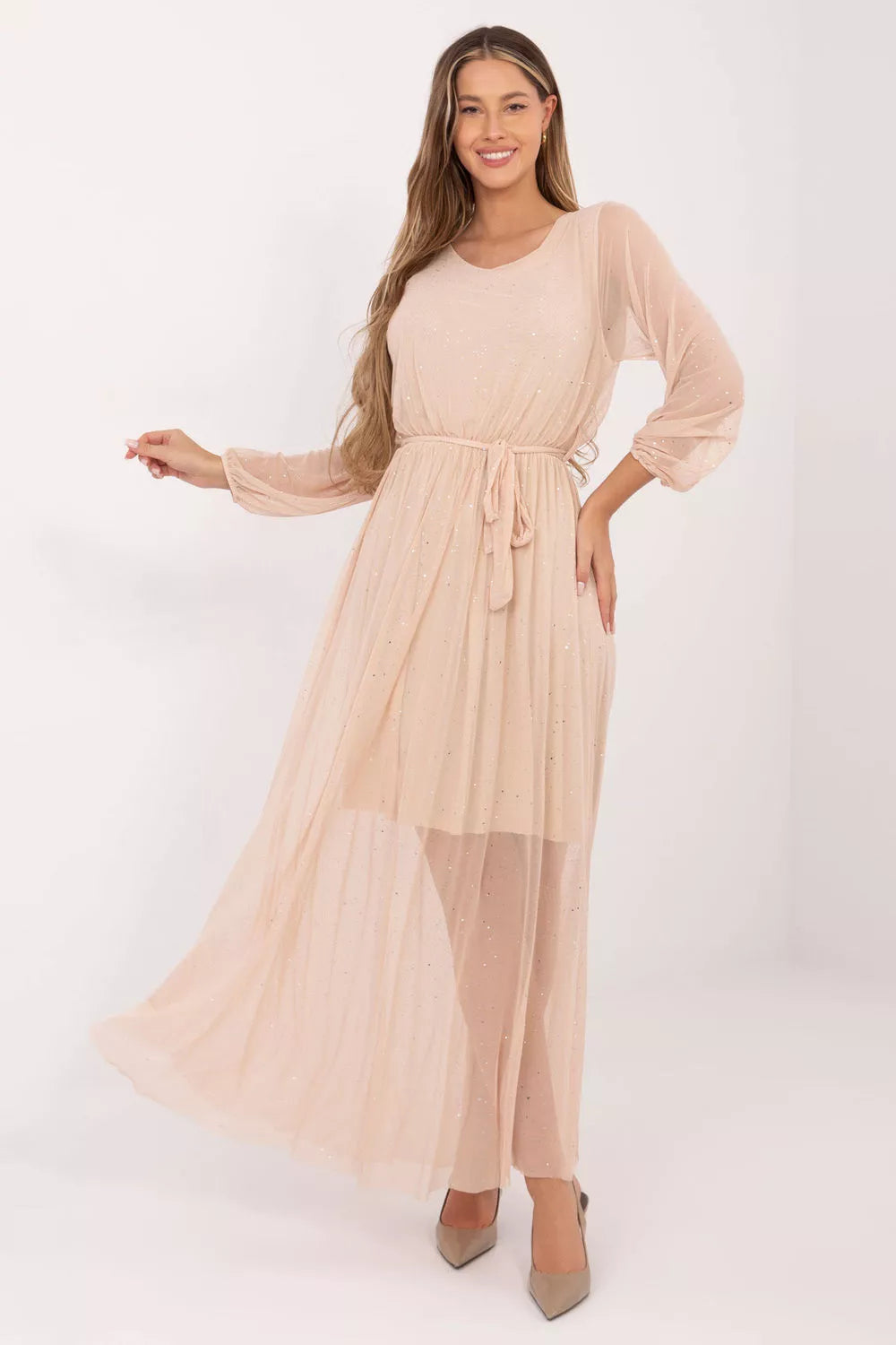 Ilga suknelė, modelis 221983 Italy Moda