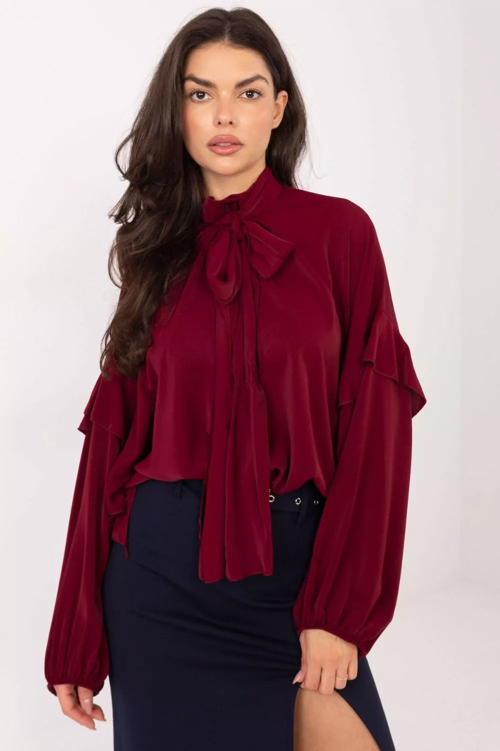 Ilgaro marškiniai su ilgomis rankovėmis modelis 222076 Factory Price