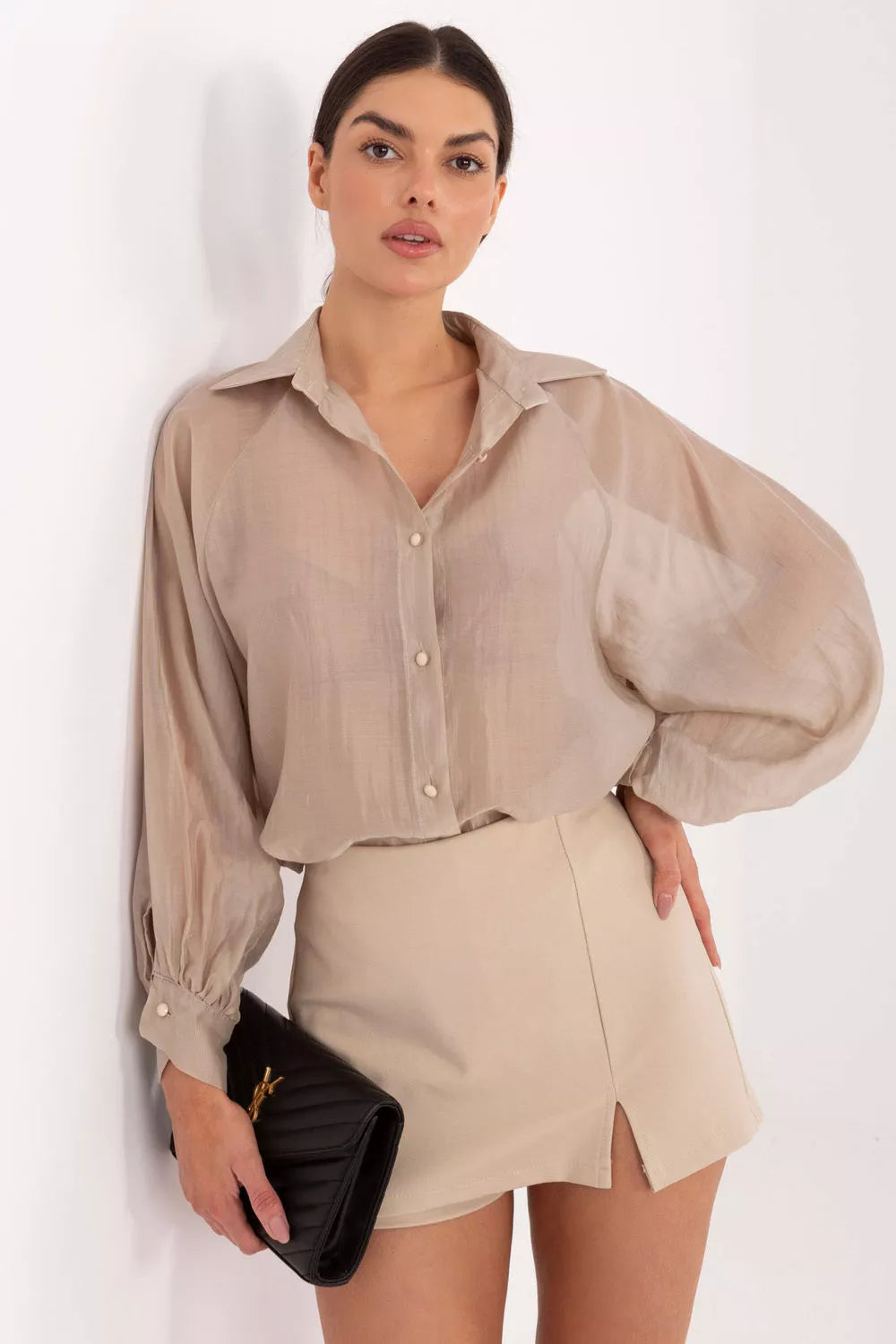 Šortai sijonas modelis 222333 Italy Moda