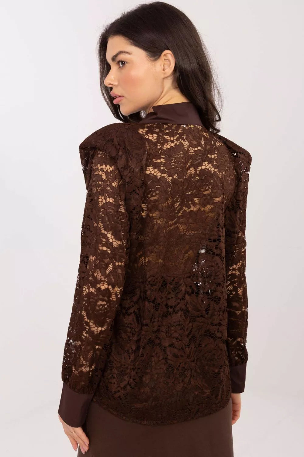 Ilga rankovių marškinėlių modelis 222321 Italy Moda