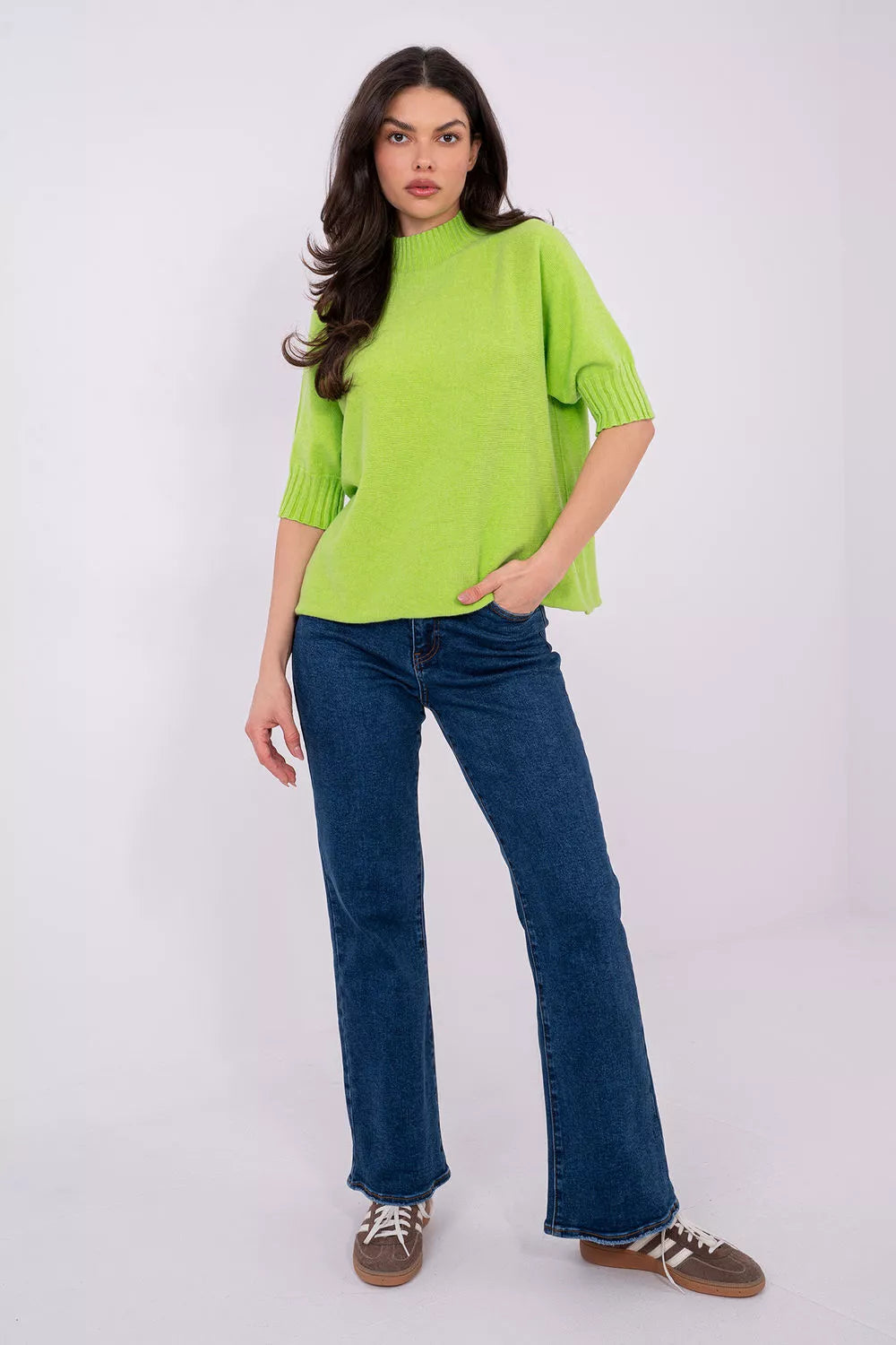 Trumpas megztinis modelis 222443 Italy Moda