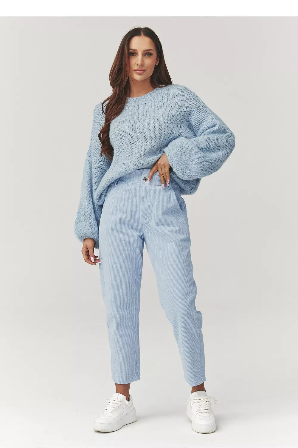 Moteriškos kelnės modelis 223244 Makadamia