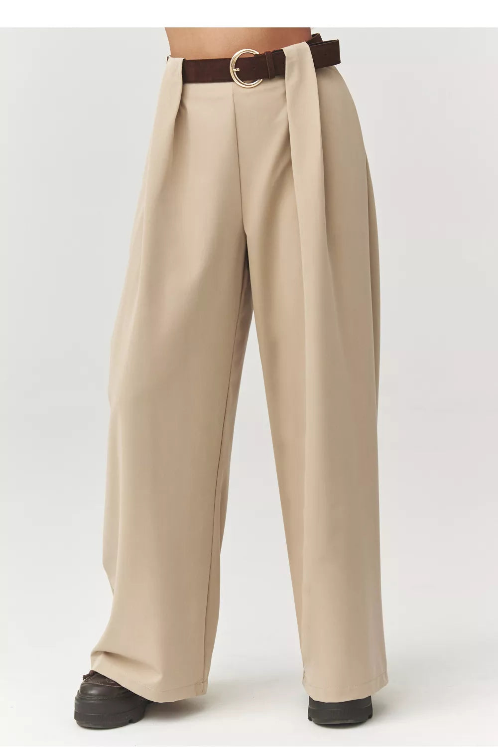 Moteriškos kelnės modelis 223365 Makadamia