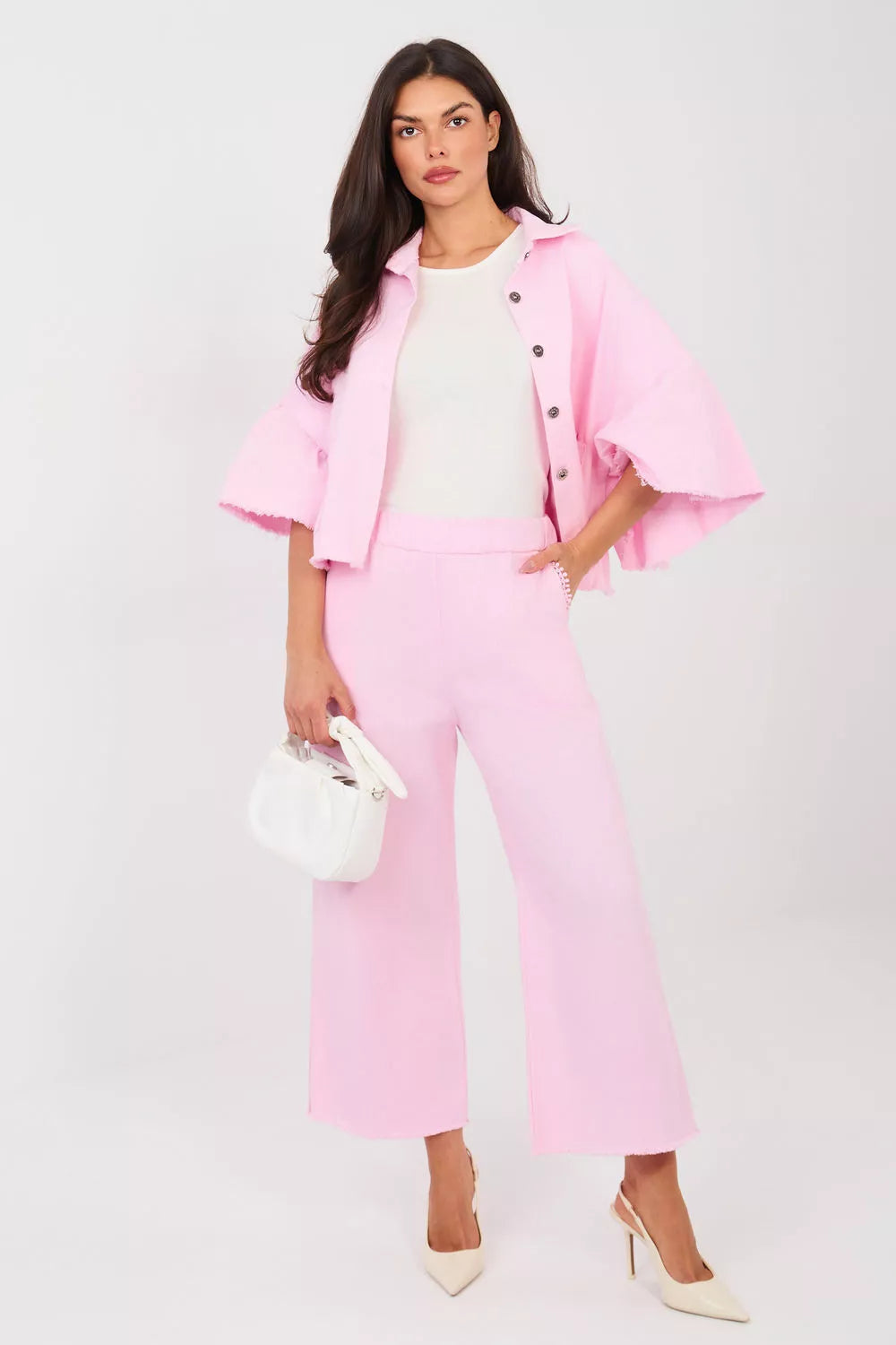 Moteriškos kelnės modelis 223766 Italy Moda