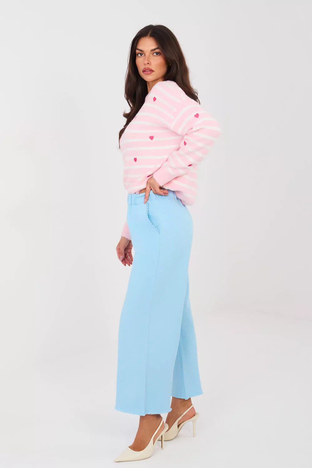 Moteriškos kelnės modelis 223768 Italy Moda