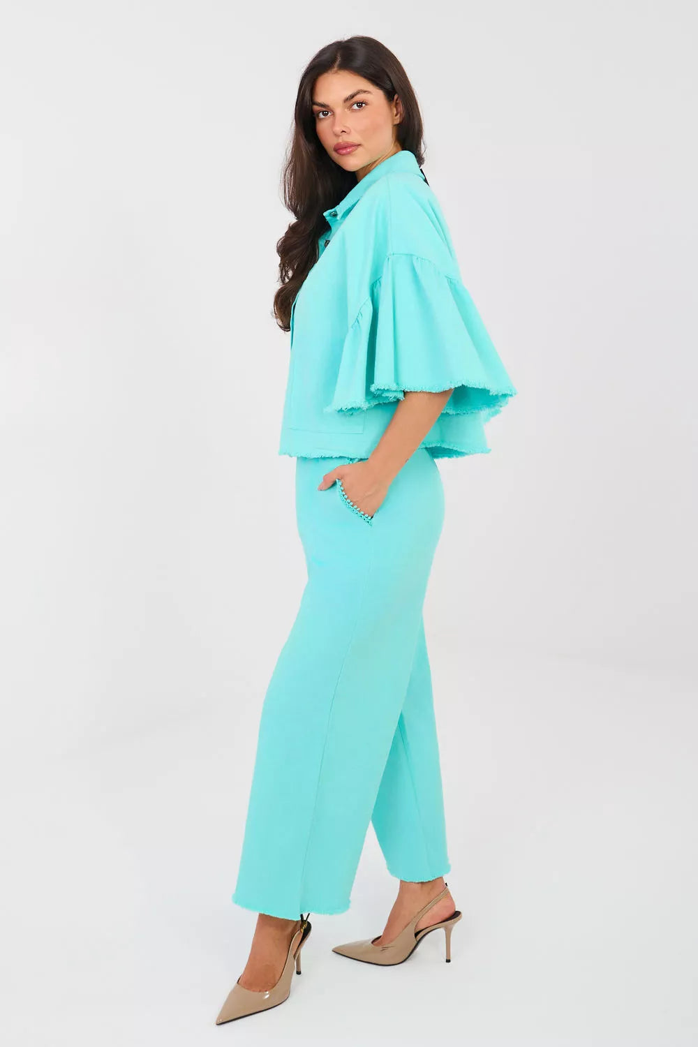 Moteriškos kelnės modelis 223770 Italy Moda