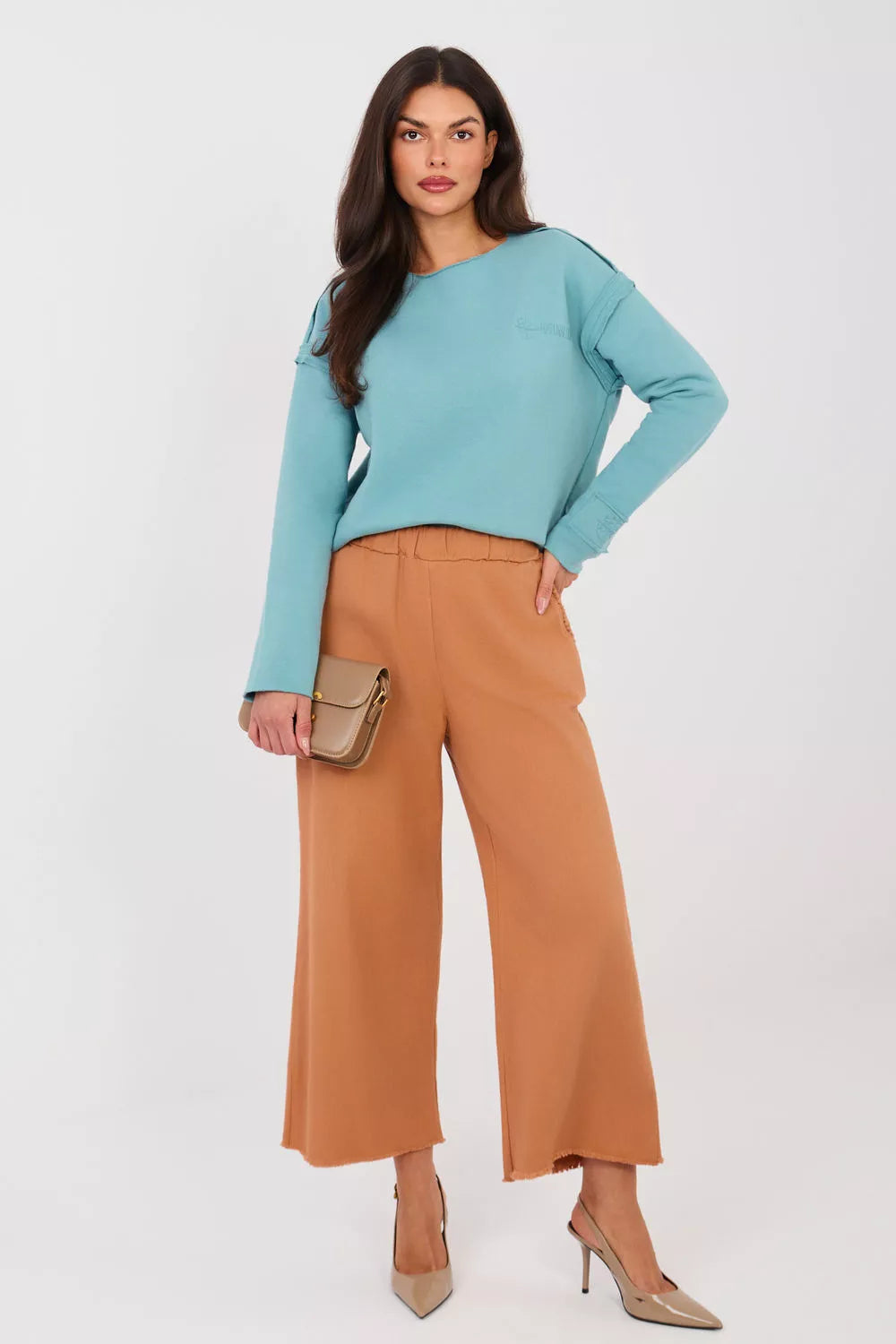 Moteriškos kelnės 223771 Italy Moda