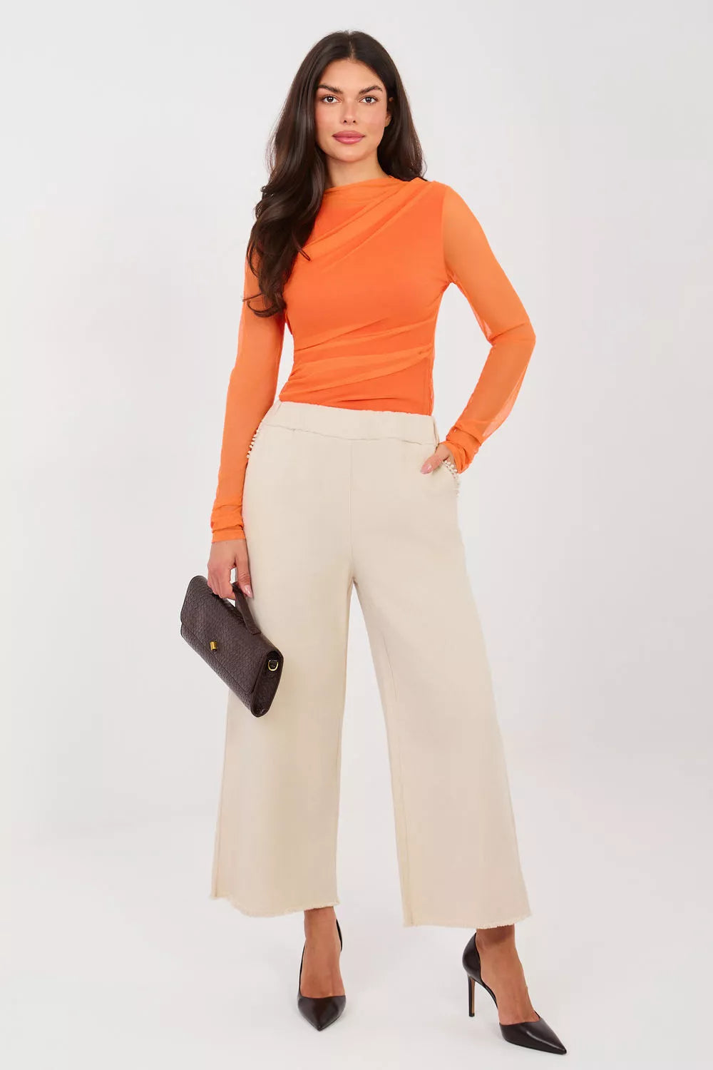 Moteriškos kelnės modelis 223772 Italy Moda