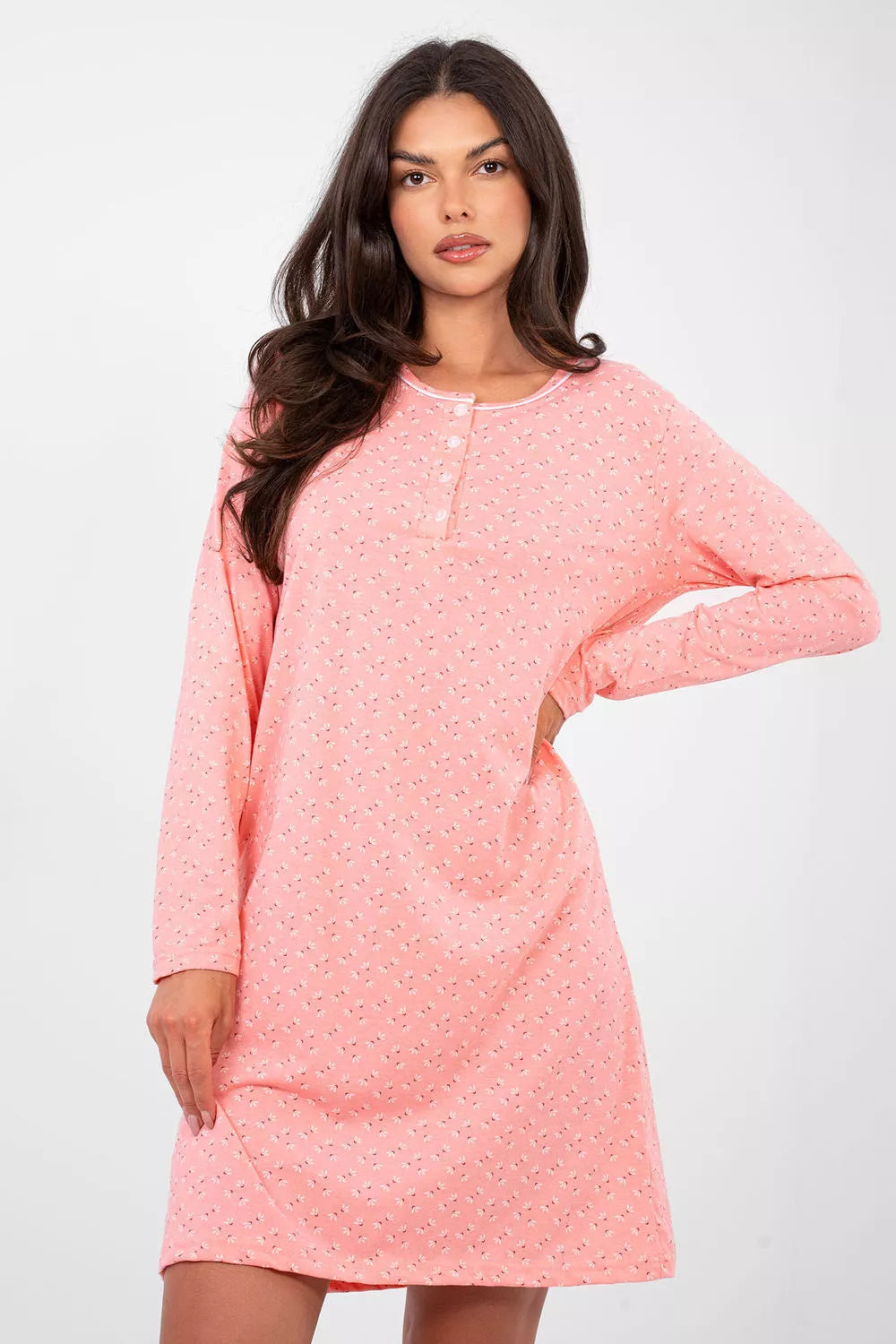 Naktiniai marškiniai modelis 223878 Forever Pink