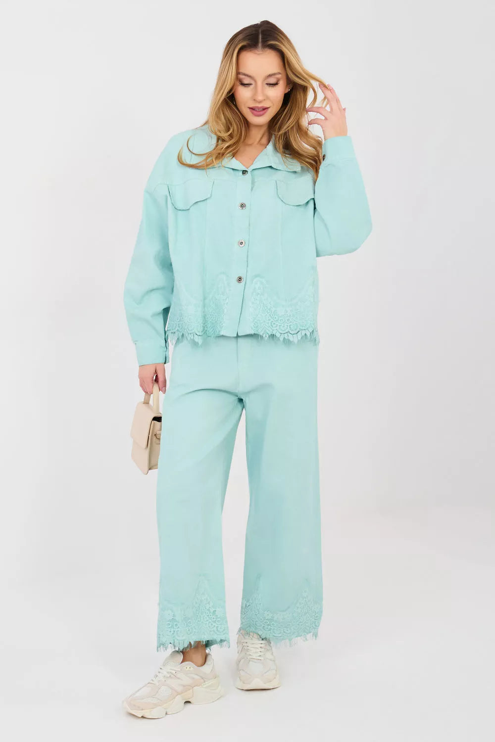 Džinsinė striukė modelis 223945 Rue Paris