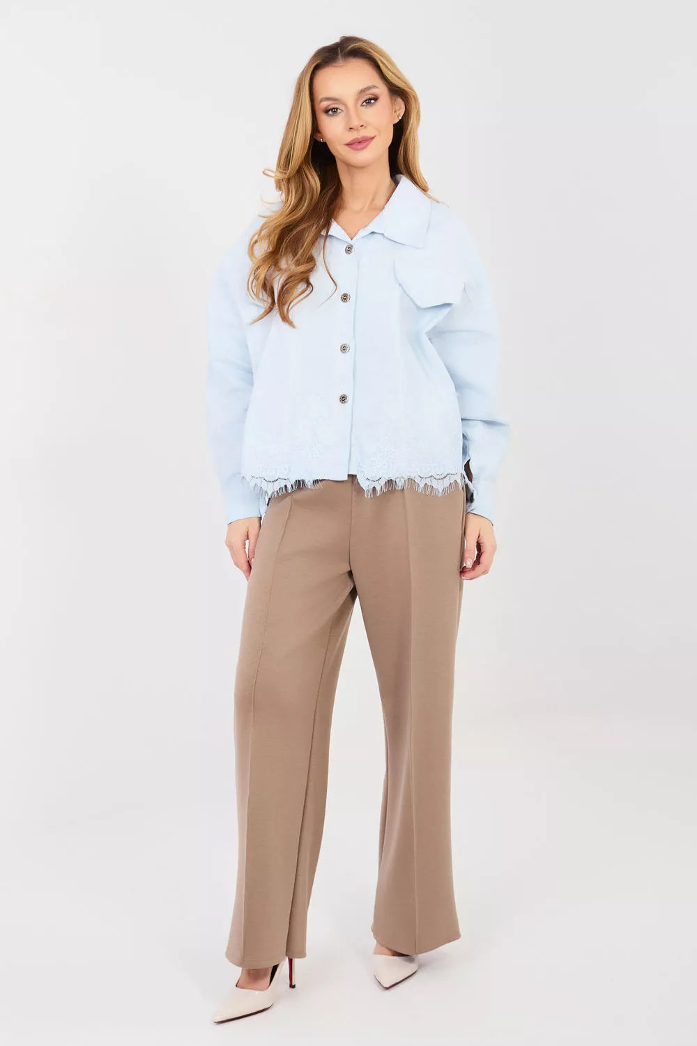 Džinsinė striukė modelis 223946 Rue Paris