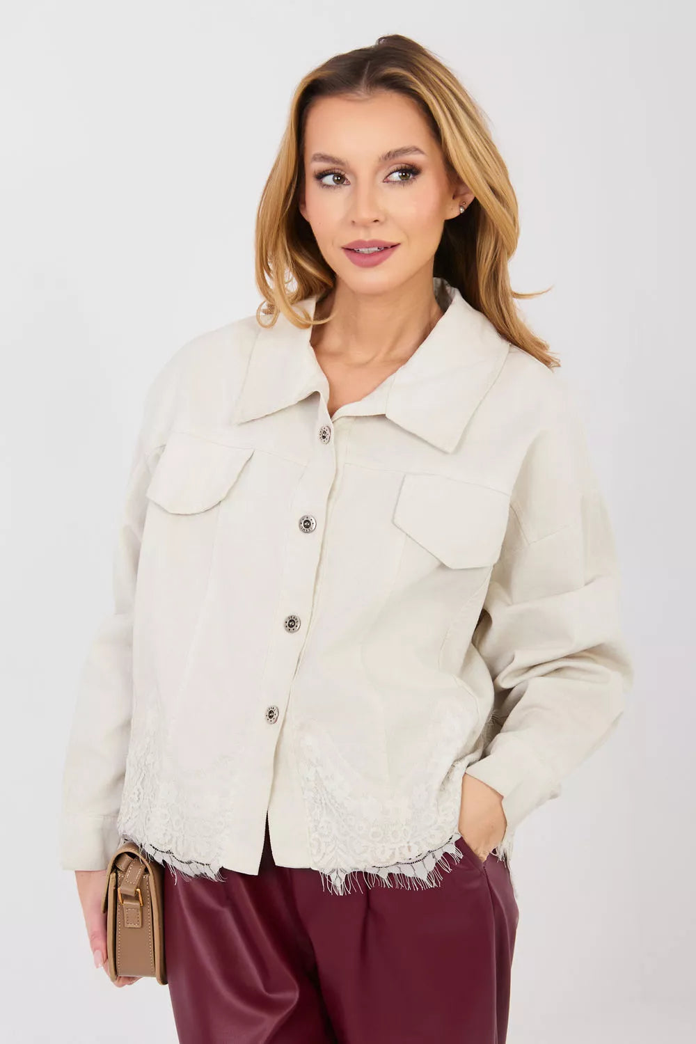 Džinsinė striukė,  modelis 223947 Rue Paris