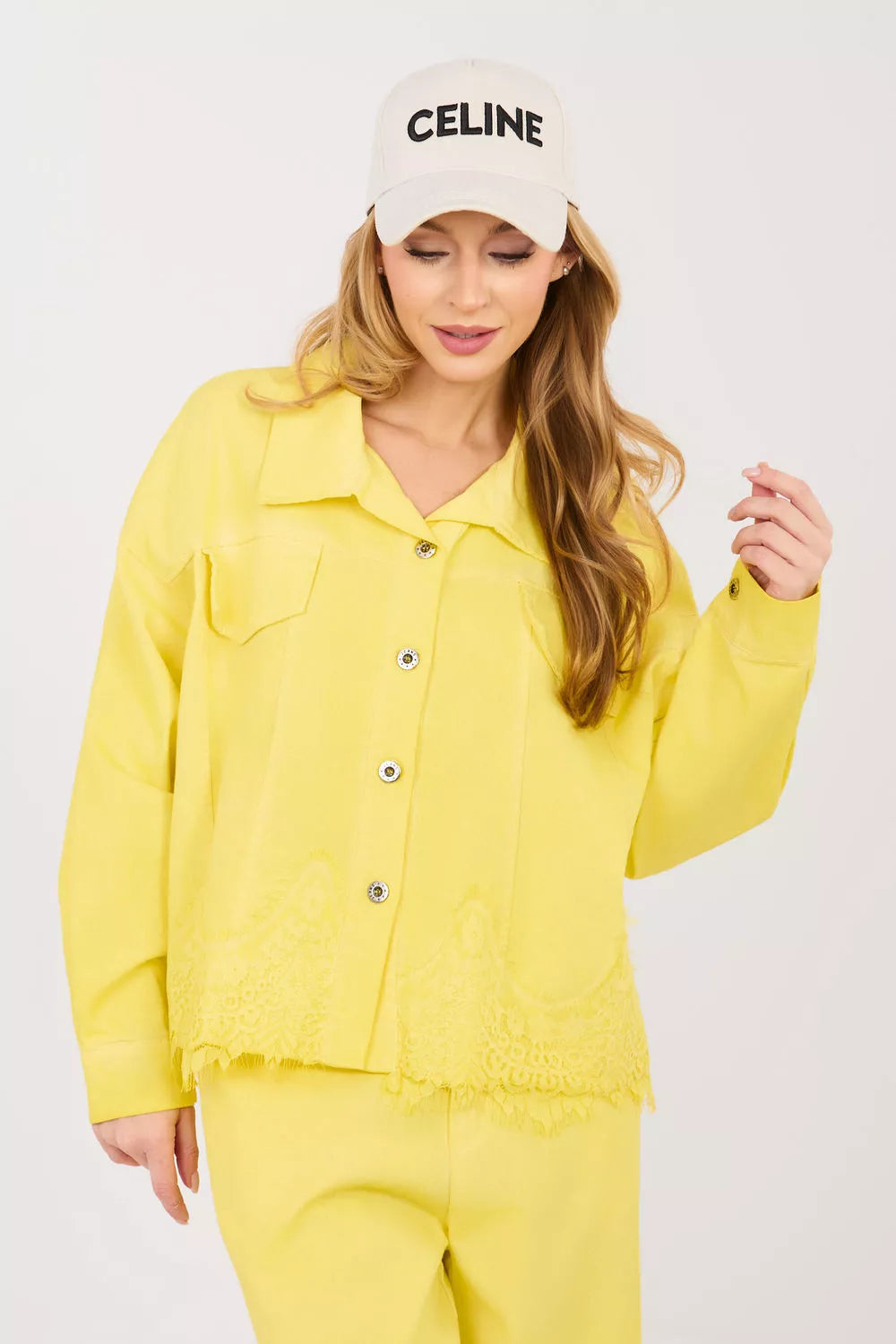 Džinsinė striukė modelis 223948 Rue Paris