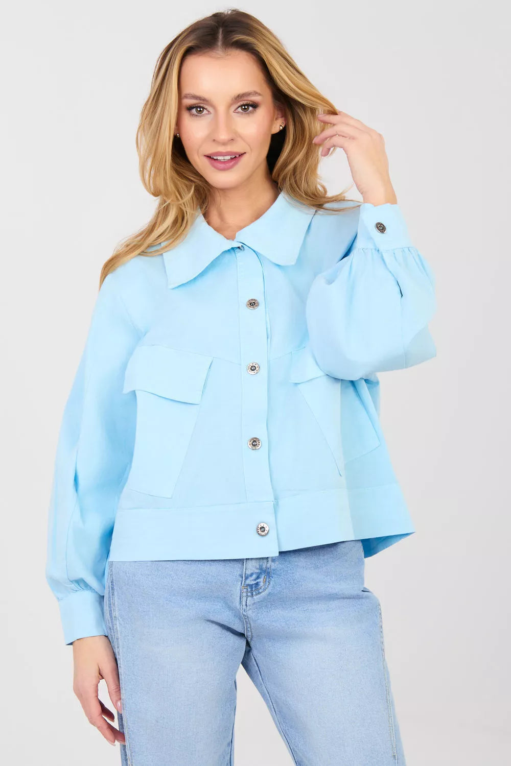 Marškiniai ilgomis rankovėmis, modelis 223951 Rue Paris