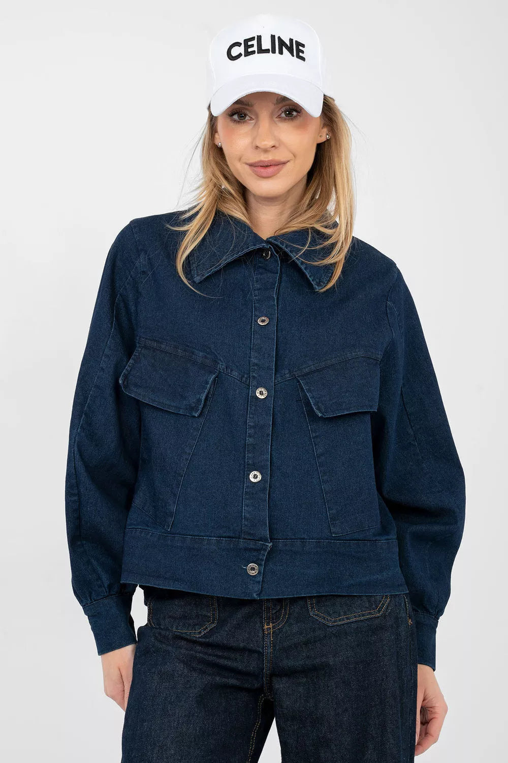 Džinsinė striukė, modelis 223952 Rue Paris