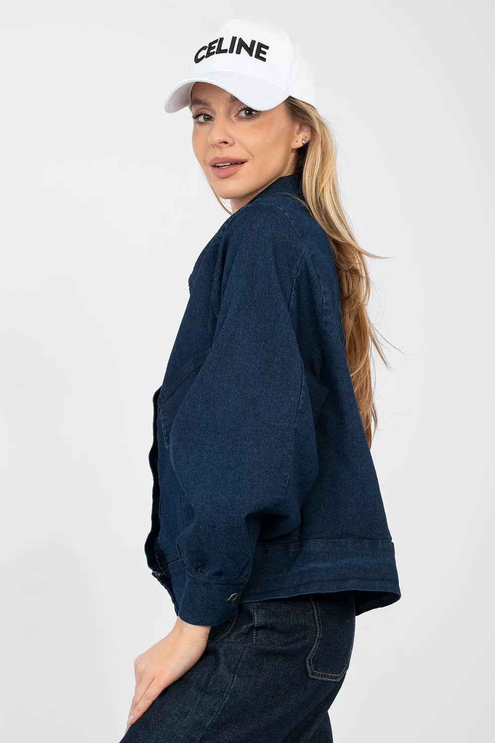 Džinsinė striukė, modelis 223952 Rue Paris