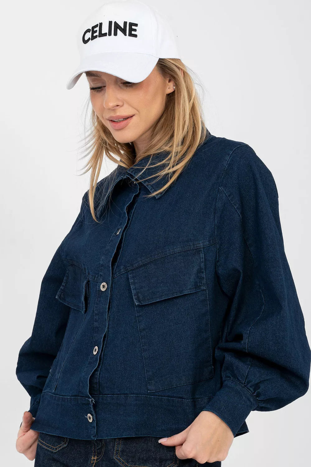 Džinsinė striukė, modelis 223952 Rue Paris