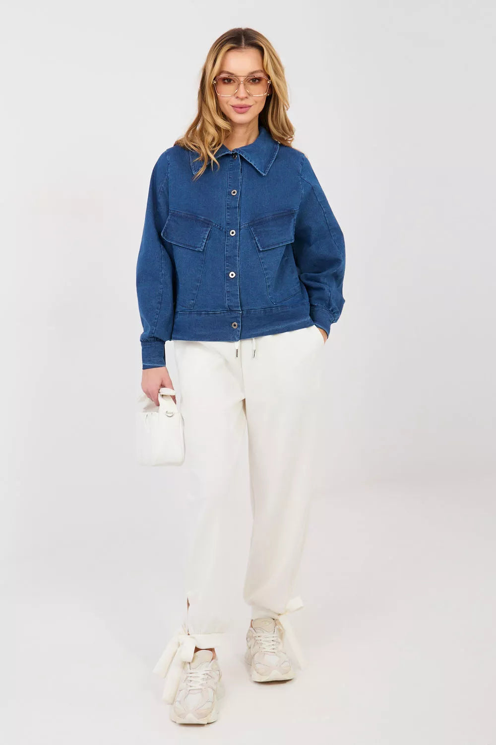 Džinsinė striukė, modelis 223953 Rue Paris